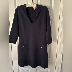 Lilly Pulitzer Charlene v neck mini dress